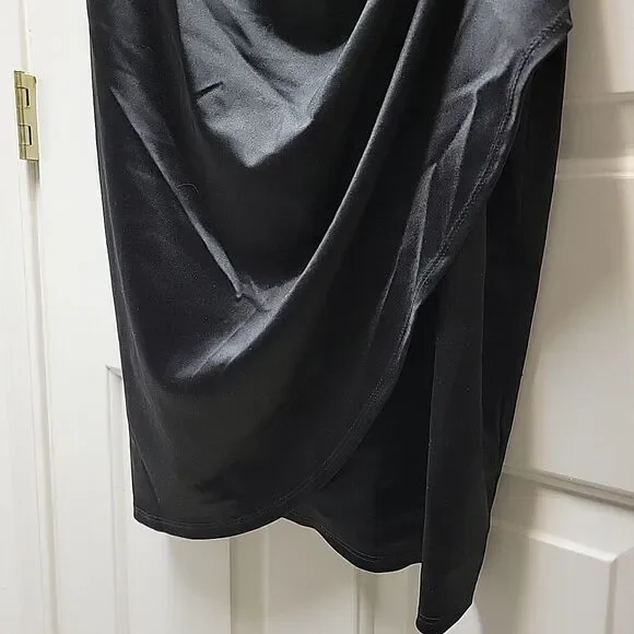 Emerald Sundae Gathered Trendy Little Black Dress Plus Size 20 NEW with Tag - Picture 6 of 14